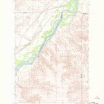 United States Geological Survey Savage SW, MT (1966, 24000-Scale) digital map