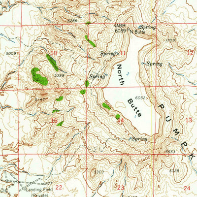 United States Geological Survey Savageton, WY (1959, 62500-Scale) digital map