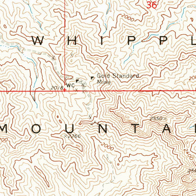 United States Geological Survey Savahia Peak, CA (1971, 24000-Scale) digital map