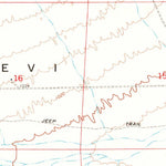 United States Geological Survey Savahia Peak NE, CA (1971, 24000-Scale) digital map