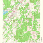 United States Geological Survey Savanna, OK (1967, 24000-Scale) digital map