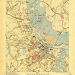 United States Geological Survey Savannah, GA-SC (1942, 62500-Scale) digital map