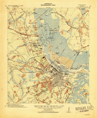United States Geological Survey Savannah, GA-SC (1942, 62500-Scale) digital map