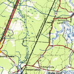 United States Geological Survey Savannah, GA-SC (1957, 250000-Scale) digital map