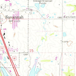 United States Geological Survey Savannah, MO (1971, 24000-Scale) digital map