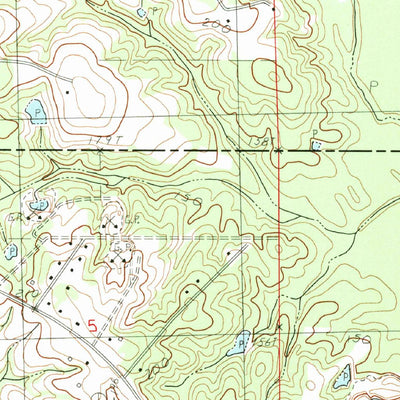 United States Geological Survey Savannah, MS (1982, 24000-Scale) digital map