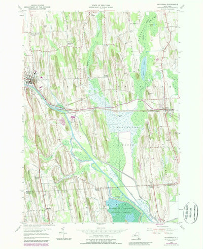 United States Geological Survey Savannah, NY (1953, 24000-Scale) digital map
