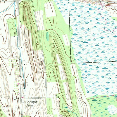 United States Geological Survey Savannah, NY (1953, 24000-Scale) digital map