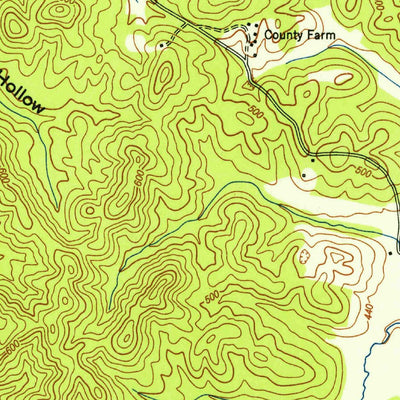 United States Geological Survey Savannah, TN (1949, 24000-Scale) digital map