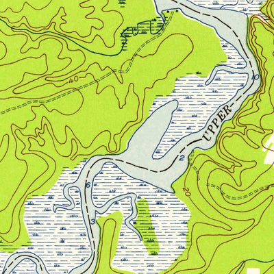 United States Geological Survey Savedge, VA (1956, 24000-Scale) digital map