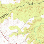 United States Geological Survey Savedge, VA (1966, 24000-Scale) digital map