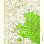 United States Geological Survey Savery, WY-CO (1932, 125000-Scale) digital map