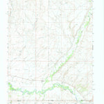 United States Geological Survey Savery, WY-CO (1961, 24000-Scale) digital map