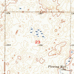 United States Geological Survey Savo NE, SD-ND (1956, 24000-Scale) digital map