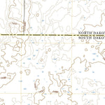 United States Geological Survey Savo NW, SD (2021, 24000-Scale) digital map
