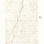 United States Geological Survey Savo NW, SD-ND (1956, 24000-Scale) digital map