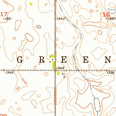 United States Geological Survey Savo SE, SD (1953, 24000-Scale) digital map