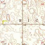 United States Geological Survey Savo SW, SD (1953, 24000-Scale) digital map