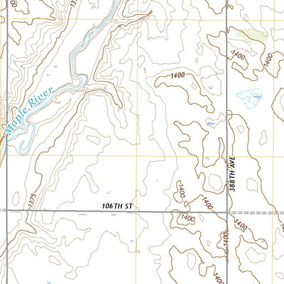 United States Geological Survey Savo SW, SD (2021, 24000-Scale) digital map