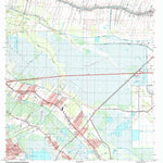 United States Geological Survey Savoie, LA (1998, 24000-Scale) digital map