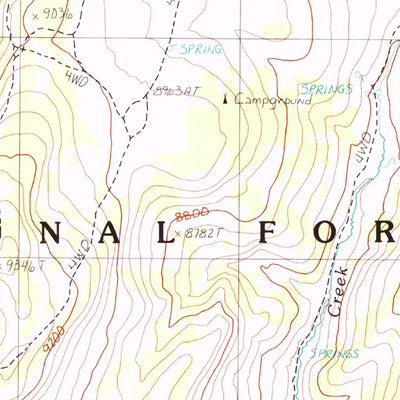 United States Geological Survey Savory Mountain, NV (1990, 24000-Scale) digital map