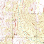 United States Geological Survey Savory Mountain, NV (1990, 24000-Scale) digital map