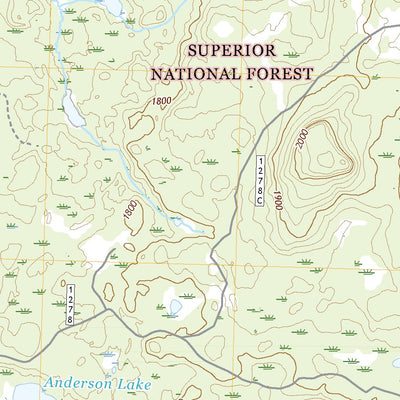 United States Geological Survey Sawbill Camp, MN (2019, 24000-Scale) digital map