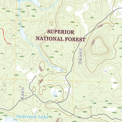 United States Geological Survey Sawbill Camp, MN (2022, 24000-Scale) digital map