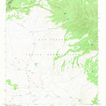 United States Geological Survey Sawbuck Mountain, AZ (1967, 24000-Scale) digital map