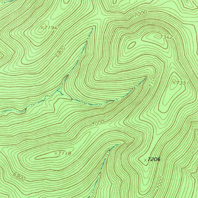 United States Geological Survey Sawbuck Mountain, AZ (1967, 24000-Scale) digital map