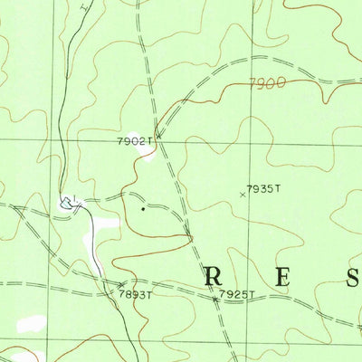 United States Geological Survey Sawmill, AZ (1982, 24000-Scale) digital map