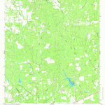 United States Geological Survey Sawmill Branch, TX (1965, 24000-Scale) digital map