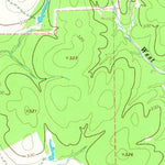United States Geological Survey Sawmill Branch, TX (1965, 24000-Scale) digital map