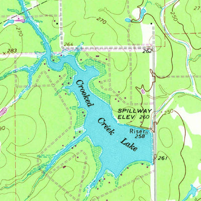 United States Geological Survey Sawmill Branch, TX (1965, 24000-Scale) digital map