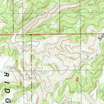 United States Geological Survey Sawmill Canyon, WY (1984, 24000-Scale) digital map