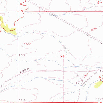 United States Geological Survey Sawmill Creek, ID (1971, 24000-Scale) digital map