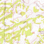 United States Geological Survey Sawmill Creek, ID (1971, 24000-Scale) digital map
