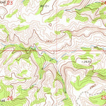 United States Geological Survey Sawmill Creek, MT (1971, 24000-Scale) digital map