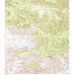 United States Geological Survey Sawmill Mountain, CA (1943, 24000-Scale) digital map