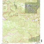 United States Geological Survey Sawmill Mountain, CA (1995, 24000-Scale) digital map