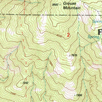 United States Geological Survey Sawmill Mountain, CA (1995, 24000-Scale) digital map