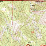 United States Geological Survey Sawmill Mountain, CA (1995, 24000-Scale) digital map