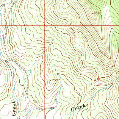 United States Geological Survey Sawmill Mountain, CO (1966, 24000-Scale) digital map