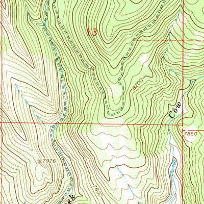 United States Geological Survey Sawmill Mountain, CO (1966, 24000-Scale) digital map