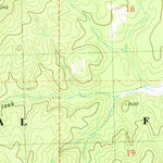 United States Geological Survey Sawmill Peak, NM (1981, 24000-Scale) digital map