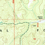 United States Geological Survey Sawmill Peak, NM (1999, 24000-Scale) digital map