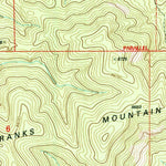 United States Geological Survey Sawmill Peak, NM (1999, 24000-Scale) digital map