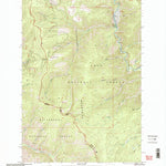 United States Geological Survey Sawmill Saddle, MT (1999, 24000-Scale) digital map