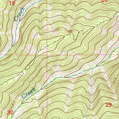 United States Geological Survey Sawmill Saddle, MT (1999, 24000-Scale) digital map