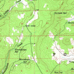 United States Geological Survey Sawtooth Creek, OR (1959, 62500-Scale) digital map